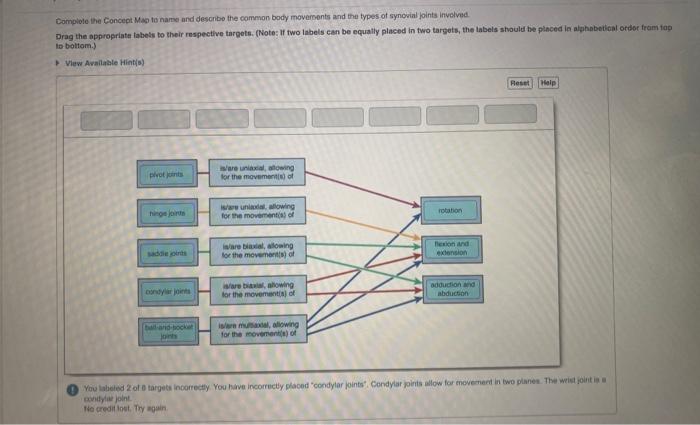 Concept joints map classification solved problem been has classified