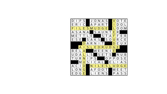 Said out loud crossword clue