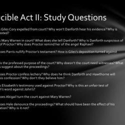 The crucible act three study guide